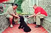 Toni Politeo i Edo Murtić u druženju 2000.
