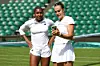 Coco Gauff i Arina Sabaljenka na terenu rivalke, van terena prijateljice