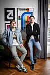 Osnivači Ivan Fistrić i Andrej Virant-Sadiković, koji su s Juricom Koletićem pokrenuli studio