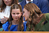 Chatherine i Charlotte u kraljevskoj loži