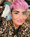 Pjevačica Demi Lovato: undercut i ružičaste šiške.