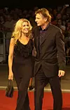 Natasha Richardson i Liam Neeson na venecijanskoj Mostri 2002.