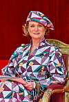 Princeza Delphine na vojnoj paradi povodom Nacionalnog dana