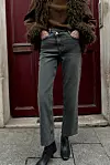 Traperice Z1975 straight visokog struka s preklopom - 29,95 eura