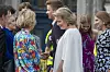 Na prošlogodišnjem belgijskom Nacionalnom danu sa šogoricom, kraljicom Mathilde i nećakinjama, princezama Elisabeth i Eleonore