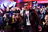 Zagreb, 220220. Prisavlje. U televizijskom studiju Anton Marti odrzava se finale The voice Hrvatska. Na fotografiji: proglasenje Vinka Cemerasa pobjednikom. Foto: Darko Tomas / CROPIX