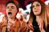Zagreb, 220220. Prisavlje. U televizijskom studiju Anton Marti odrzava se finale The voice Hrvatska. Na fotografiji: ostali izvodjaci prate finale u studiu Zvonimir Bajsic. Foto: Darko Tomas / CROPIX