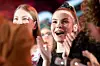 Zagreb, 220220. Prisavlje. U televizijskom studiju Anton Marti odrzava se finale The voice Hrvatska. Na fotografiji: ostali izvodjaci prate finale u studiu Zvonimir Bajsic. Foto: Darko Tomas / CROPIX