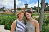 Marija Kraljević i Andrea Erjavec pred velebnim zdanjem Mar-a Lago