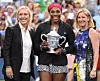 Serena Williams, Martina Navratilova i Chris Evert na US Openu 2014.
