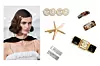 Iz kolekcije modne kuće Chanel (foto: Imaxtree) / ukosnica Coco Chanel; ukosnica u obliku zvijezde & Other Stories (25 eura); ukosnice srebrnog odsjaja H&M (5 eura); ukosnice s uzorkom Mango (129,90 kn); ukosnica zlatne boje Chanel