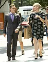 Kelly Rutherford i Ed Westwick u sceni iz serije 'Tračerica'