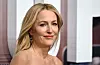 US actor Gillian Anderson poses on the red carpet upon arrival to attend the World Premiere of the film ”SCOOP” in central London on March 27, 2024. (Photo by JUSTIN TALLIS/AFP)