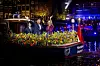 Kralj Willem-Alexander i kraljcia Maxima plove na brodu po rijeci Amstel
