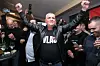 Miro Bulj jedini nije odabrao klasičnu kombinaciju, već je na sebi imao majicu s natpisom '100% vlaj' i kožnu jaknu