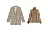 Sako kariranog uzorka (849 eura)/ bluza od organze (459 eura); Max Mara