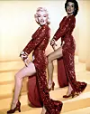 Lorelei (Marilyn Monroe) i Dorothy (Jane Russell), prijateljice u potrazi za ljubavlju u komediji ‘Muškarci više vole plavuše’ iz 1953.