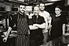 Tim zagrebačkog Nava: kuhar Luka Lukičević, chef Tvrtko Šakota, sous chef Darko Basara i kuharica Mateja Pavić.