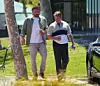 Ben Affleck i Matt Damon na setu filma 'Untitled Nike Movie' u Los Angelesu
