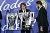 Luka Modrić i Nacho Fernandez na svečanom prijemu u Madridu