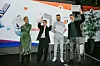 Prvi polaznici Škole odgovornog influensanja: Nevena Rendeli Vejzović, Dora Martinović, Nenad Hadžihajdić - PvtMole i Leon Žilavi - Magic Leon