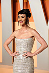 US singer Katy Perry attends the Vanity Fair Oscar Party at the Wallis Annenberg Center for the Performing Arts in Beverly Hills, California, on March 2, 2025. (Photo by Michael Tran/AFP)