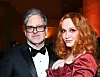 George Bianchini i Christina Hendricks