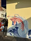 Kineska ulična umjetnost s tradicionalnim motivima
