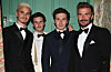 Prošle godine na proslavi 50. rođendana Victorije Beckham - Romeo, Cruz, Brooklyn i David Beckham