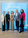 Affidein liječnički tim Ana Marija Krznarić Lovošević, Doc. Marija Milićević, Marijana Pašalić, CEO Affidea Hrvatska, prof. dr. sc. Damir Eljuga, i Prim. mr. sc. Marijana Gulin