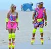 S Margot Robbie na setu filma Barbie