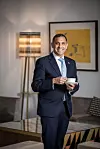 Zagreb, 120626. Gornje Prekrizje. Privatna rezidencija. Britanski veleposlanik Javed Patel.