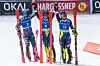 Trio za pobjede - Zrinka Ljutić, Mikaela Shiffrin i Paula Moltzan nakon slalomske utrke u Sestriereu