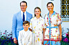 Švedska princeza sa suprugom Danielom i djecom Estelle i Oscarom