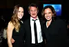 LOS ANGELES, CA - JANUARY 14: (L-R) Actors Hilary Swank, Sean Penn and Attorney General of California Kamala Harris attend the Cinema For Peace event benefitting J/P Haitian Relief Organization in Los Angeles held at Montage Hotel on January 14, 2012 in Los Angeles, California. (Photo by Michael Buckner/Getty Images For J/P Haitian Relief Organization and Cinema For Peace)