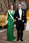 Princeza Victoria i princ Daniel na kraljevskom banketu u prosincu 2022. godine