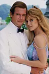 S Rogerom Moorom u Bond filmu 'A View To Kill'.