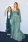 Mandatory Credit: Photo by Steve Eichner/Shutterstock (14540151ky) Vivienne Jolie-Pitt and Angelina Jolie 77th Annual Tony Awards - Arrivals, New York, USA - 16 Jun 2024