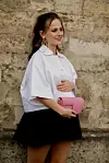 Pauline je na pariškom Tjednu mode otkrila poveći trudnički trbuh