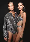 Models backstage Julien Macdonald show, Backstage, Spring Summer 2020, London Fashion Week, UK - 16 Sep 2019,Image: 471247252, License: Rights-managed, Restrictions: , Model Release: no, Credit line: REX / Shutterstock Editorial / Profimedia