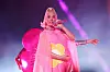 MELBOURNE, AUSTRALIA - MARCH 08: Katy Perry performs during a concert following the ICC Women's T20 Cricket World Cup Final between India and Australia at the Melbourne Cricket Ground on March 08, 2020 in Melbourne, Australia. (Photo by Cameron Spencer/Getty Images)