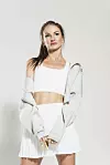 Suknja i top H&M, jakna Reserved