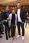 Obiteljski izlazak u kazalište: Ivana, Vid i Tomislav Jelinčić