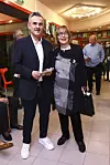 TV voditelj Davor Meštrović i glumica Marija Sekelez, dugogodišnja ravnateljica kazališta Žar ptica