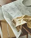 Zara Home pamučni nadstolnjak s premazom od smole s otisnutim motivima (21,99 eura)