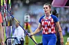 Pariz, 100824. Olimpijske igre Pariz 2024. Stade de France. Atletika: Sara Kolak u finalu zenskog bacanja koplja Na fotografiji: Sara Kolak.