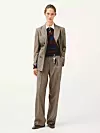 Massimo Dutti oversized bež odijelo