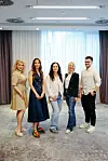 Marija Butković s predavačima: Oljom Vori, Sanjom Jelušić i Josipom Režićem