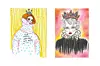 Ilustracije ‘Not today Monday‘ i ‘The Queen‘