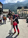 Sa svojom ‘bubicom‘, kćeri Anom, u Chamonixu